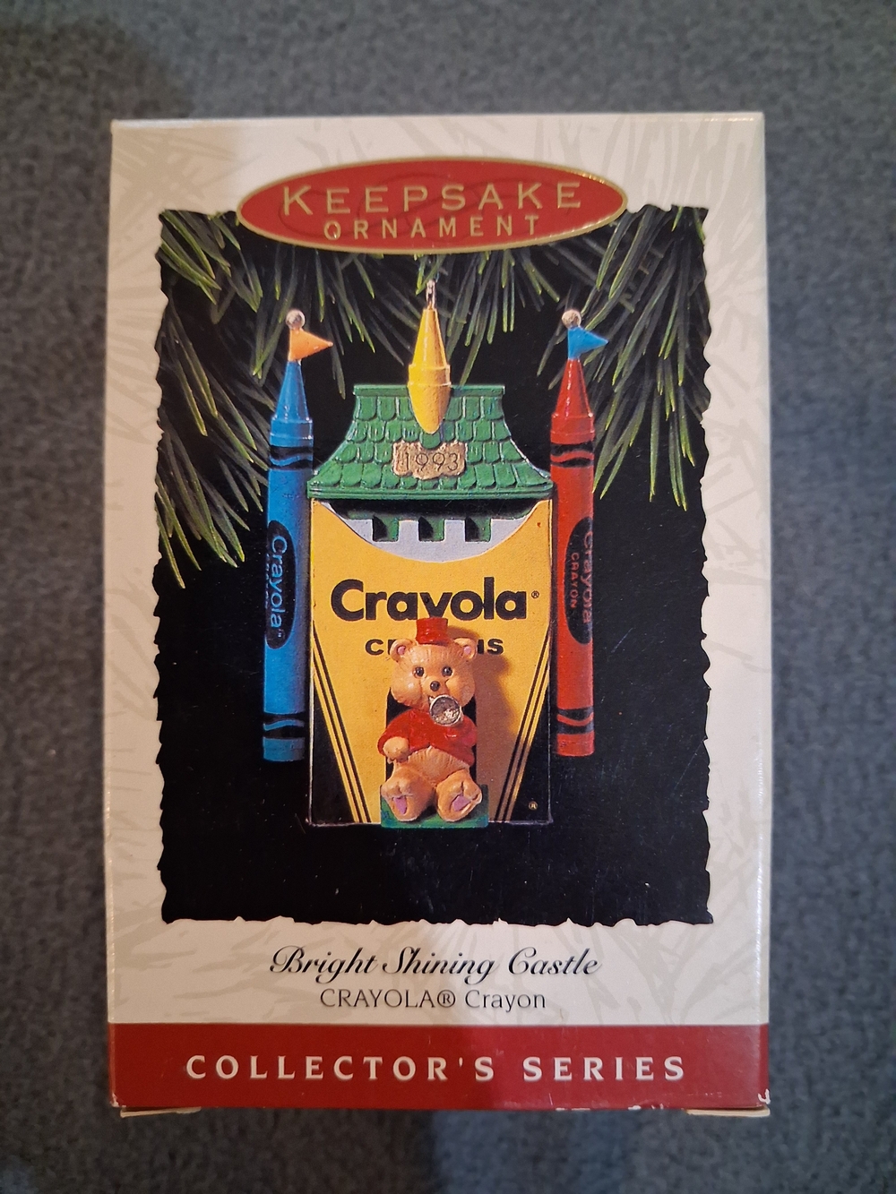 Hallmark Crayola Castle Ornament